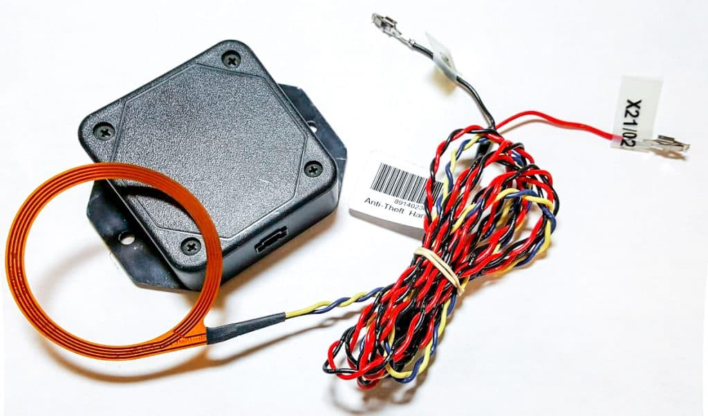 secure idling anti theft system 1