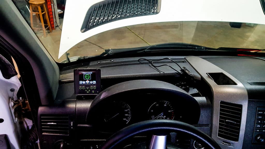 How To Reduce Your Fleets Greenhouse Gas Emissions 3 GRIP idle management system screen mount